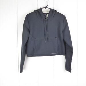 Nike Hoodie Womens SZ S Sportswear Tech Packable Cropped Pullover Athleisure